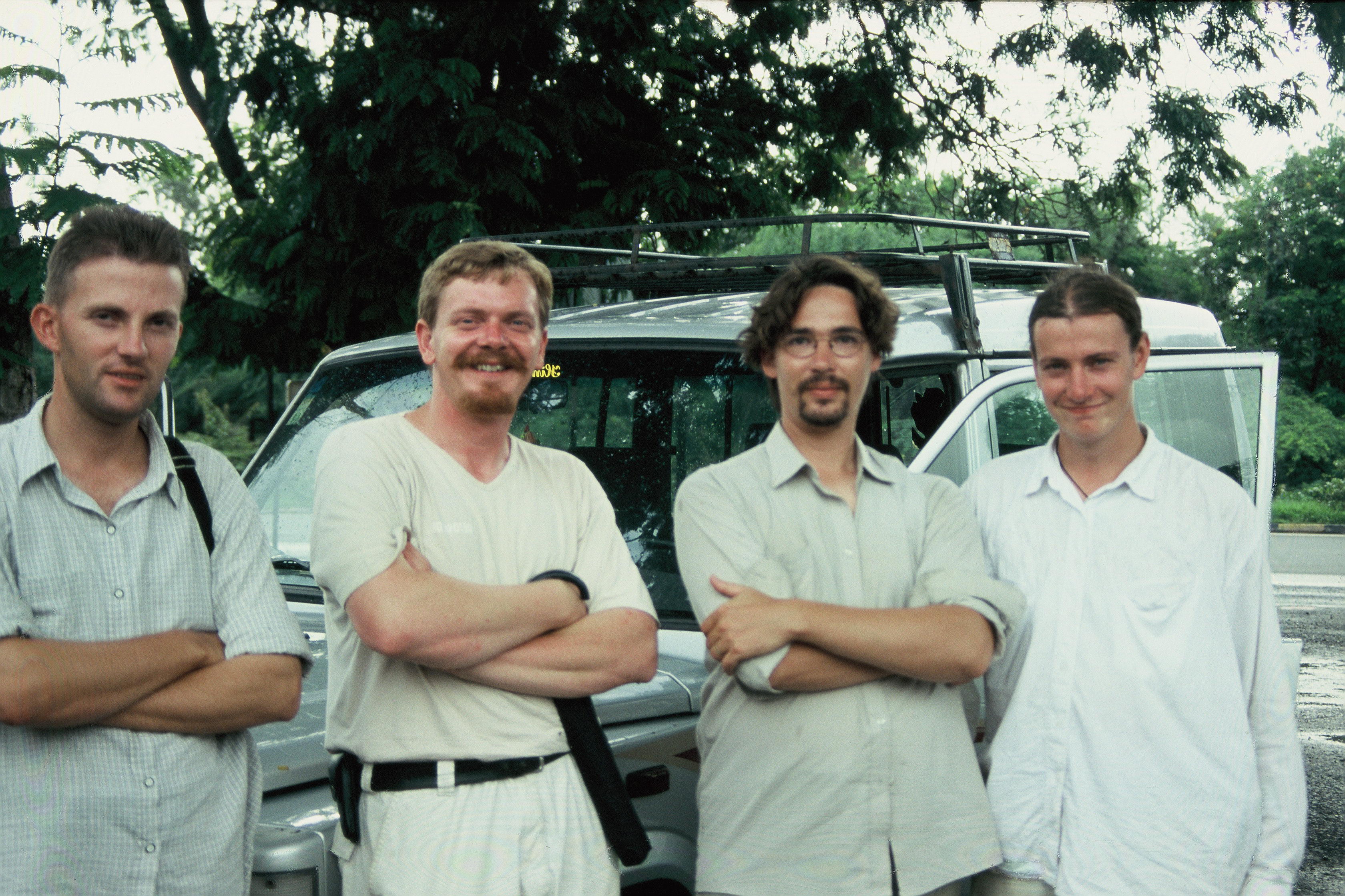 a Duna Televízió forgatócsoportja a 2005-ös indiai expedíción