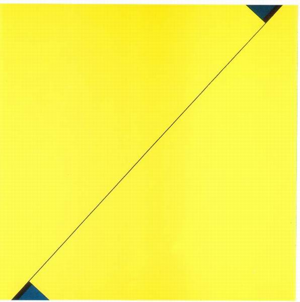Diagonális mozgás, 1999 (150 x 150 cm)